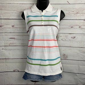 3/$25 Hannah Sleeveless Polo